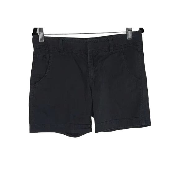 Athleta Relaxed Fit Cotton Cargo Bermuda Shorts Zip Clasp 5-Pockets 6 Grey #2808 - Picture 11 of 12